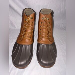 Sperry Men's Tan and Brown Rain Boots